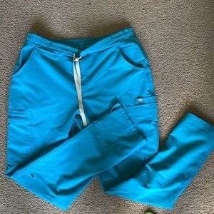 COPY - FIGs teal scrub pants